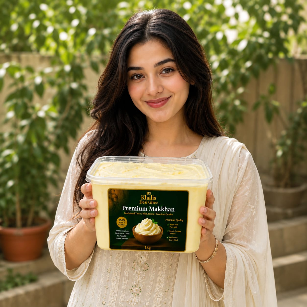 Natural Fresh Makhan – Homemade Style | 1 KG