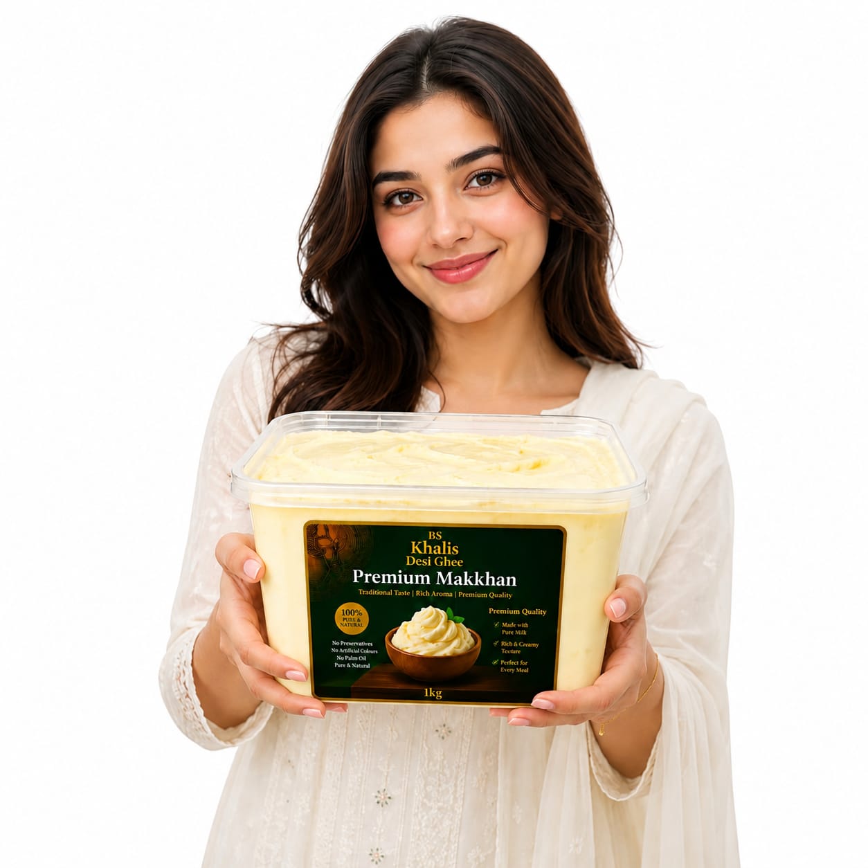Natural Fresh Makhan – Homemade Style | 1 KG