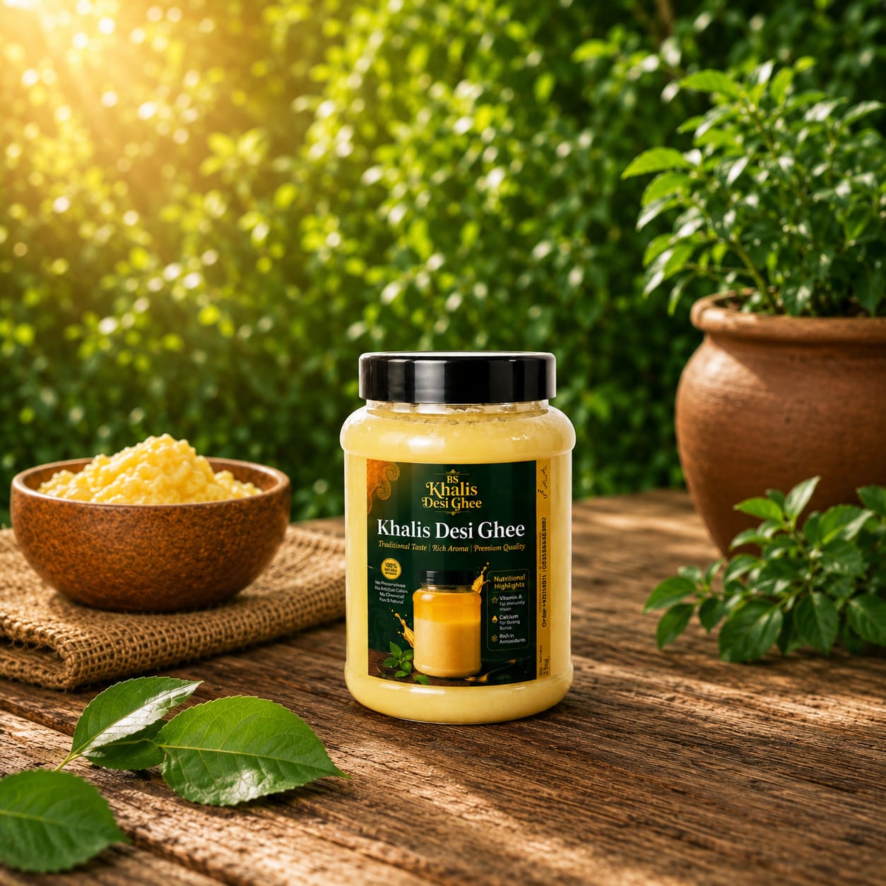 Natural Desi Ghee | 100%  Pure Taste | 1 KG
