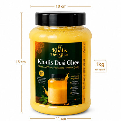 Natural Desi Ghee | 100%  Pure Taste | 1 KG